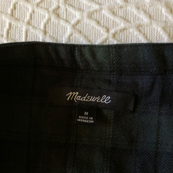 COPY - Madewell Market Popover Shirt in Dark Plaid - Picture 5 of 10